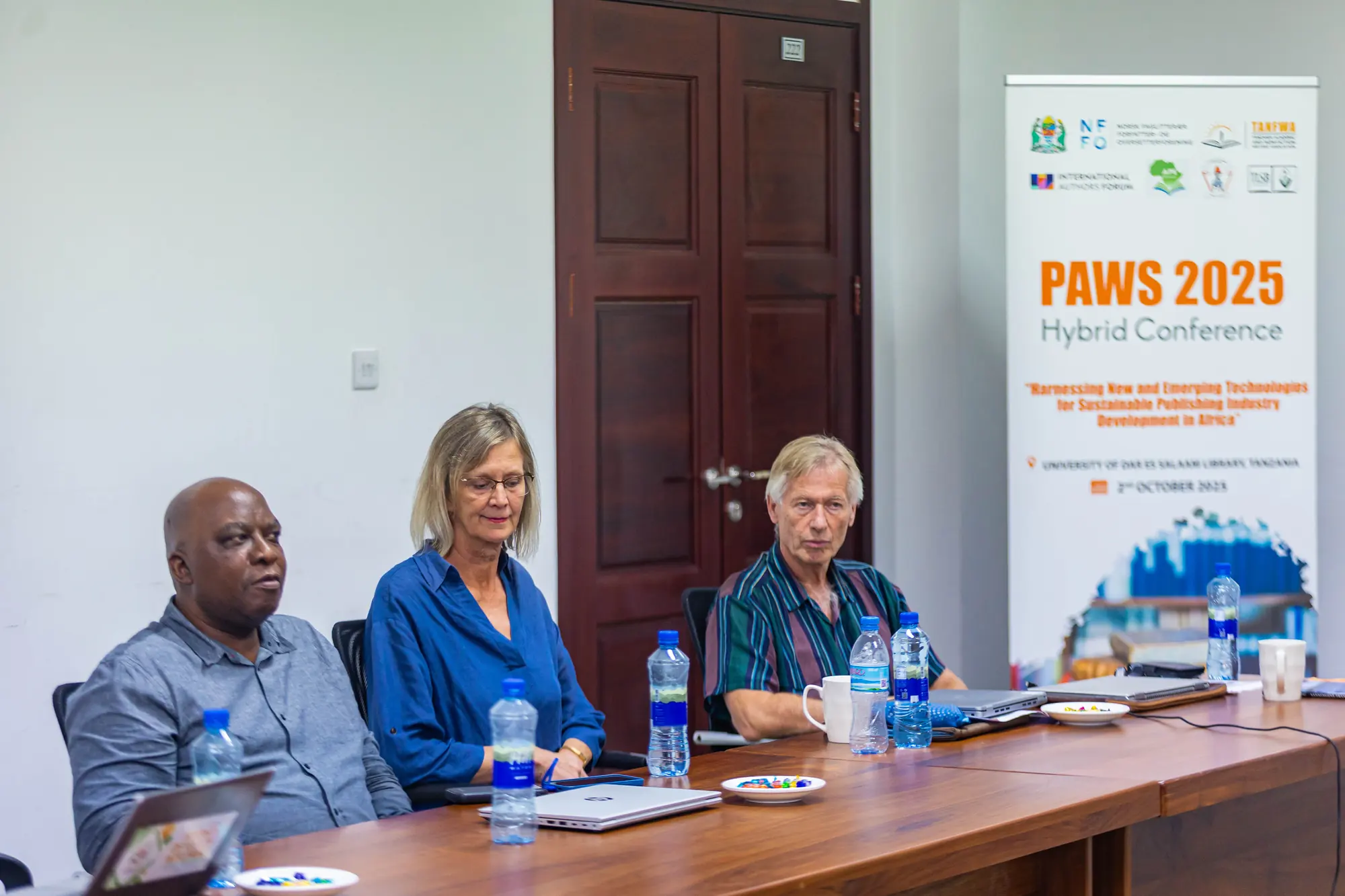 Members and guests seated together at a TANFWA event